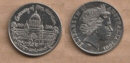 AUSTRALIA 20 Cents - Elizabeth II (Victoria)  2001 2001 11.31 G • ⌀ 28.52 Mm KM# 556 - 20 Cents