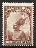 BELGIAN CONGO......." 1931..".....1f.25c..........SG190............MH... - Unused Stamps