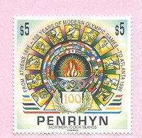 PENRHYN  5$ MNH / ** DE 1996 - Penrhyn