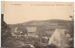 Delcampe - FERMANVILLE - Le MOULIN Animée - Valognes