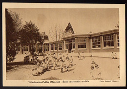 Delcampe - VILLEDIEU Les POELES - ECOLE MATERNELLE Animée - Villedieu
