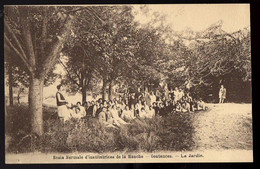 Delcampe - COUTANCES - ECOLE D'INSTITUTRICES Le JARDIN Animée - Coutances
