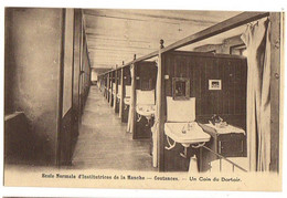 Delcampe - COUTANCES - ECOLE D'INSTITUTRICES Le DORTOIR - Coutances