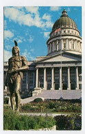 AK 111147 USA - Utah - Salt Lake City - Chief Massasoit And Utah State Capitol - Salt Lake City