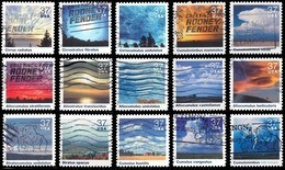 Etats-Unis / United States (Scott No.3878a-o- Variétés De Nuages / Cloudscapes) (o) Set - Used Stamps