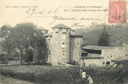 Delcampe - 07 - LE CHEYLARD - CHATEAU De La MOTE - CARTE - TRES BON ETAT - Le Cheylard