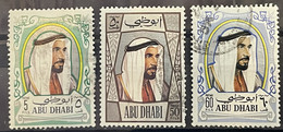 ABU DHABI  - (0) - 1970 - # 57, 61, 62 - Abu Dhabi