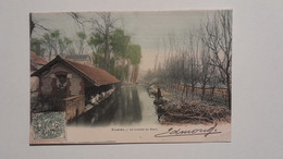 Delcampe - CPA - 91 - ETAMPES - Le Lavoir Du Port - Etampes