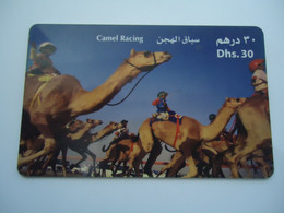 UAE USED CARDS ANIMALS   CAMELS - Altri & Non Classificati