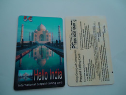 GREECE USED  PREPAID   HELLO    INDIA - Paysages