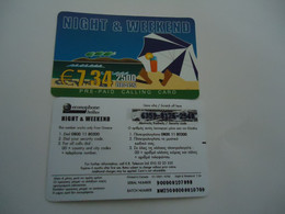 GREECE USED  PREPAID  WEEKEND - Landschaften