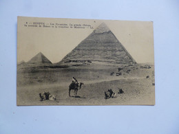 Delcampe - Les Pyramides  -  Le Grand Kéops    -  Egypte - Pyramiden