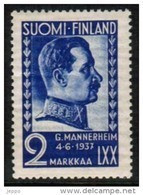 1937 Finland, Mannerheim **. - Unused Stamps