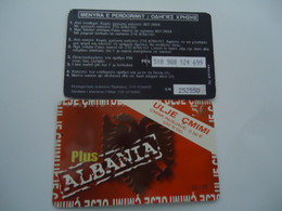 GREECE USED  PREPAID  ALBANIA - Paisajes