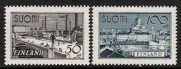 1942 Finland Tampere&Helsinki Towns, Very Fine Complete Set MNH. - Unused Stamps