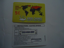 GREECE USED  PREPAID  ARGO  CHANGE - Grèce