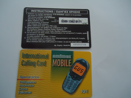 GREECE USED  PREPAID ANIMEX MOBILE - Grèce