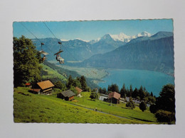 Delcampe - BEATENBERG-NIEDERHORN  Eiger Monch Und Jungfrau  Thunersee - Beatenberg