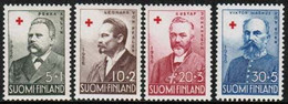 1956 Finland, Red Cross, Complete Set  **. - Unused Stamps