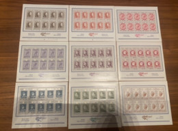 Belgie 1972 Belgica 1627/35 F1627/35-10 Luppi Sheet Of 10 MNH ** ... LEES   ! LOT 290 - Non Classificati