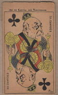 Delcampe - CPA JEU DE CARTES - CARTE A JOUER - Jeu De Cartes Des Souverains ROI TREFLE EDOUARD VII - Spielkarten