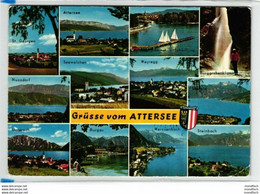 Grüße Vom Attersee 1972 - St. Georgen - Seewalchen - Schörfling - Steinbach - Unterach - Nussdorf - Seewalchen - Weyregg - Attersee-Orte