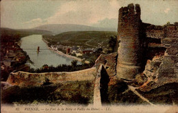 Delcampe - VIENNE      ( ISERE )    LE FORT DE LA BATIE ET VALLEE DU RHONE - Vienne
