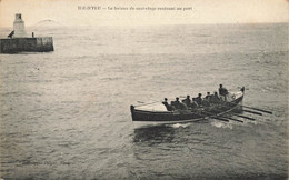 Ile D'yeu * Le Bateau Canot De Sauvetage Rentrant Au Port * Sauveteurs En Mer - Ile D'Yeu