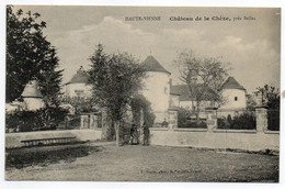 Delcampe - CPA  87  BELLAC     -    CHATEAU DE LA CHEZE - Bellac