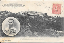 Delcampe - MOUGINS - Altitude 260 Mètres - Commandant LAMY - Chef Militaire De La Mission Saharienne - Né à Mougins ............... - Mougins
