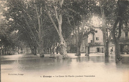 Orange * Le Cours St Martin Pendant L'inondation * Crue Catastrophe - Orange