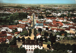 St Pourçain Sur Sioule * Vue Générale Aérienne Du Village Et De La Gare - Otros & Sin Clasificación