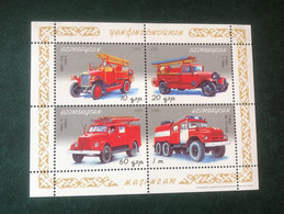 Delcampe - Azerbaijan 2006 -  Fire Engines - Aserbaidschan