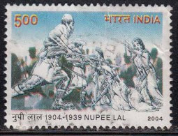 India Used 2004, Nupee Lal, Women Agitation Against British In Manipur, Assam Rifiles, Militaria (sample Image) - Usati