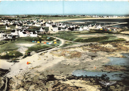 Lesconil * Vue Aérienne Sur La Petite Plage Et Le Village - Lesconil