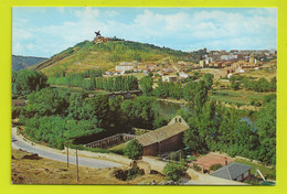 Espagne SORIA N°28 Vista Panoramica De La Ciudad En 1990 Court De Tennis Piscine Toboggan - Soria