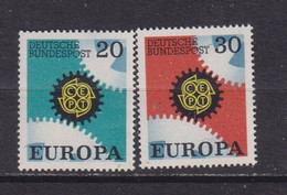 WEST GERMANY - 1967 Europa Set Never Hinged Mint - Ungebraucht