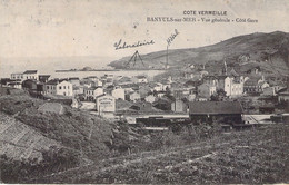 FRANCE - 66 - BANYULS Sur MER - Vue Générale - Côté Gare - Carte Postale Ancienne - Banyuls Sur Mer