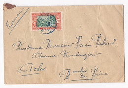 Enveloppe 1938 Dakar Sénégal Pour Arles Bouches Du Rhône - Storia Postale