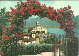 Locarno (Tessin, Svizzera) Orselina, Basilica Madonna Del Sasso, La Facciata, The Facade, La Facade - Orselina