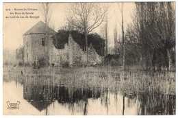 Delcampe - CPA - Le Bourget - Ruines Du Château Des Ducs De Savoie Au Bord Du Lac Du Bourget. - Le Bourget Du Lac