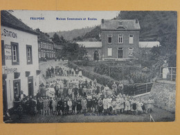 Delcampe - Fraipont Maison Communale Et Ecoles - Trooz