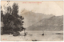 Delcampe - CPA - (Savoie) - La Dent Du Chat Et Le Bourget - Le Bourget Du Lac