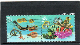 ETATS-UNIS       2 Timbres 29 C Se Tenant     1994    Y&T : 2285 Et 2286   Belle Oblitération - Used Stamps