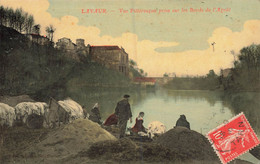 Delcampe - Lavaur * Vue Pittoresque Prise Sur Les Bords De L'agoût * Lavoir Laveuses - Lavaur