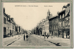 CPA -(62) LAVENTIE - Aspect De La Rue Des Clinques Avant Guerre - Laventie