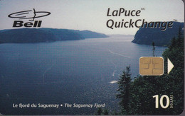 TARJETA DE CANADA DE SAGUENAY FJORD DE TIRADA 40000 (BELL) - Canada