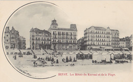 Delcampe - HEYST  Les Hôtels Du Kursaal Et De La Plage - Heist