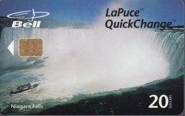 TARJETA DE CANADA DE NIAGARA FALLS DE TIRADA 12500 (BELL) - Canada