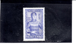 MONACO  1942 - Unificato  234° -beneficenza -.- - Used Stamps